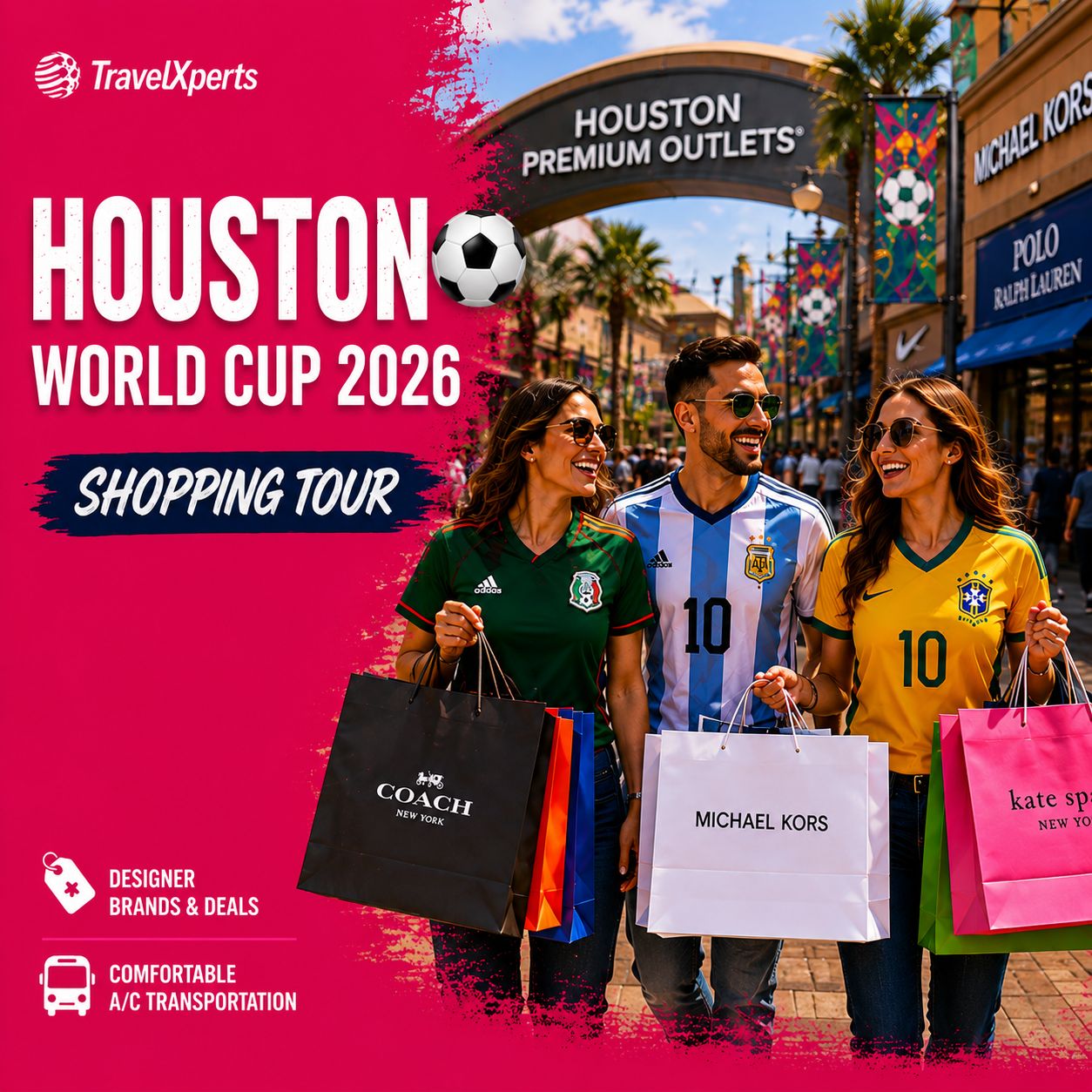 🛍️ HOUSTON WORLD CUP 2026 SHOPPING EXPERIENCE